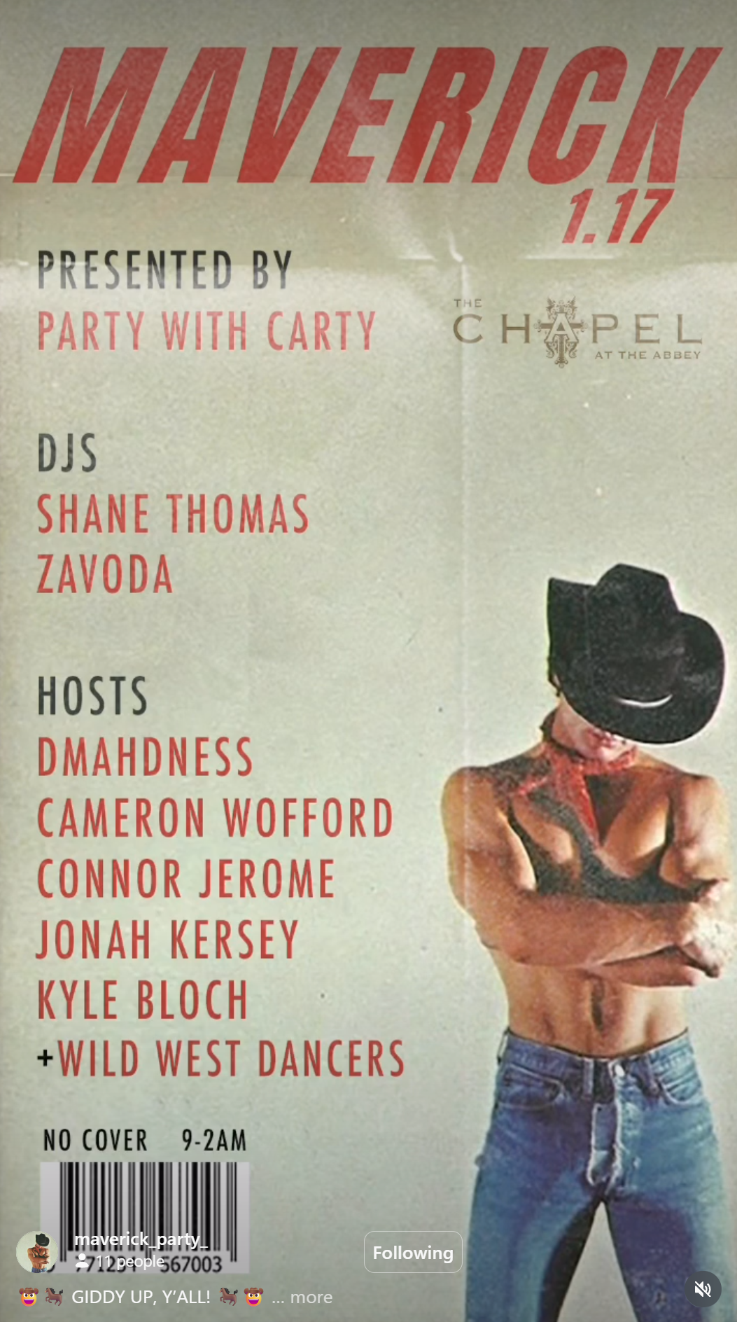 Event flyer